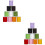 2Pcs 0.8mm Nylon Beading Thread Assorted Colors Jewelry Making Cord 7