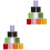2Pcs 0.8mm Nylon Beading Thread Assorted Colors Jewelry Making Cord 4