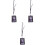 3Pcs Easy-Access Coffee Id Badge Holder with Lanyard Clip 3