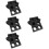 8Pcs Practical Black Beverage Takeout Holder Tray with Leak Protection 7