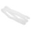 3Pcs White Twistable Chenille Stems Plush Plastic Bulk Craft Supplies 1