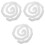 3Pcs White Twistable Chenille Stems Plush Plastic Bulk Craft Supplies 5