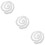 3Pcs White Twistable Chenille Stems Plush Plastic Bulk Craft Supplies 11