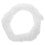 3Pcs White Twistable Chenille Stems Plush Plastic Bulk Craft Supplies 3