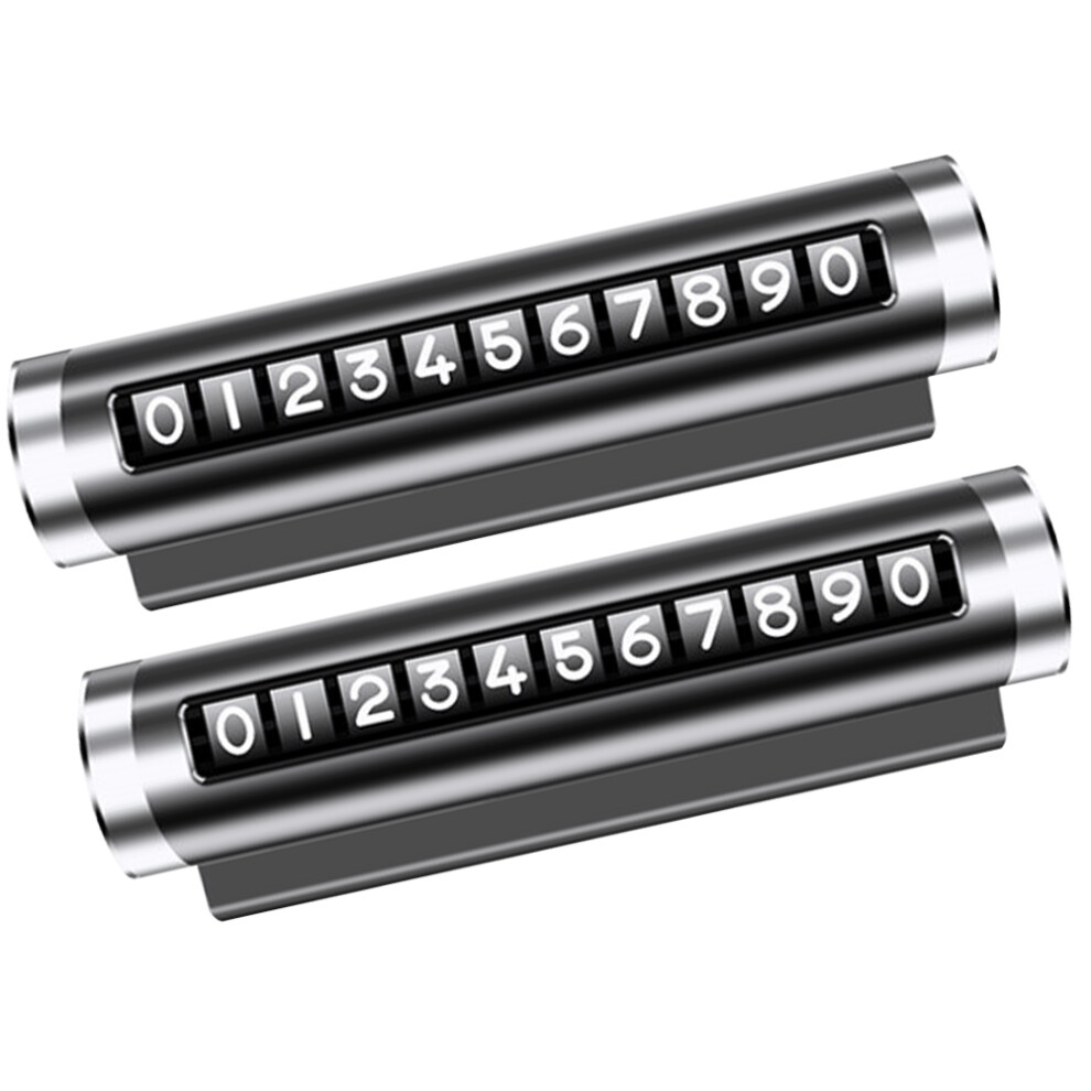 10Pcs Auto Accessories Car Dashboard Temporary Parking 373456922258