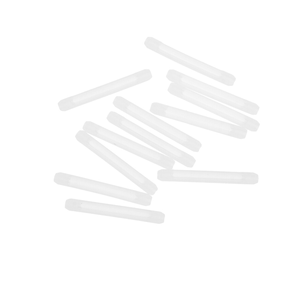 Villcase 60Pcs Durable White Silicone Glasses Leg Sets Anti-Slip Cover Kit