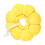 3Pcs Bright Yellow Pet Collar Durable Protective Recovery Neck Cone 1