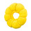 3Pcs Bright Yellow Pet Collar Durable Protective Recovery Neck Cone 2
