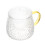 4Sets Clear Glass Tea Cup with Handle for Hot Drinks and Office Coffee 1