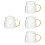 4Sets Clear Glass Tea Cup with Handle for Hot Drinks and Office Coffee 6