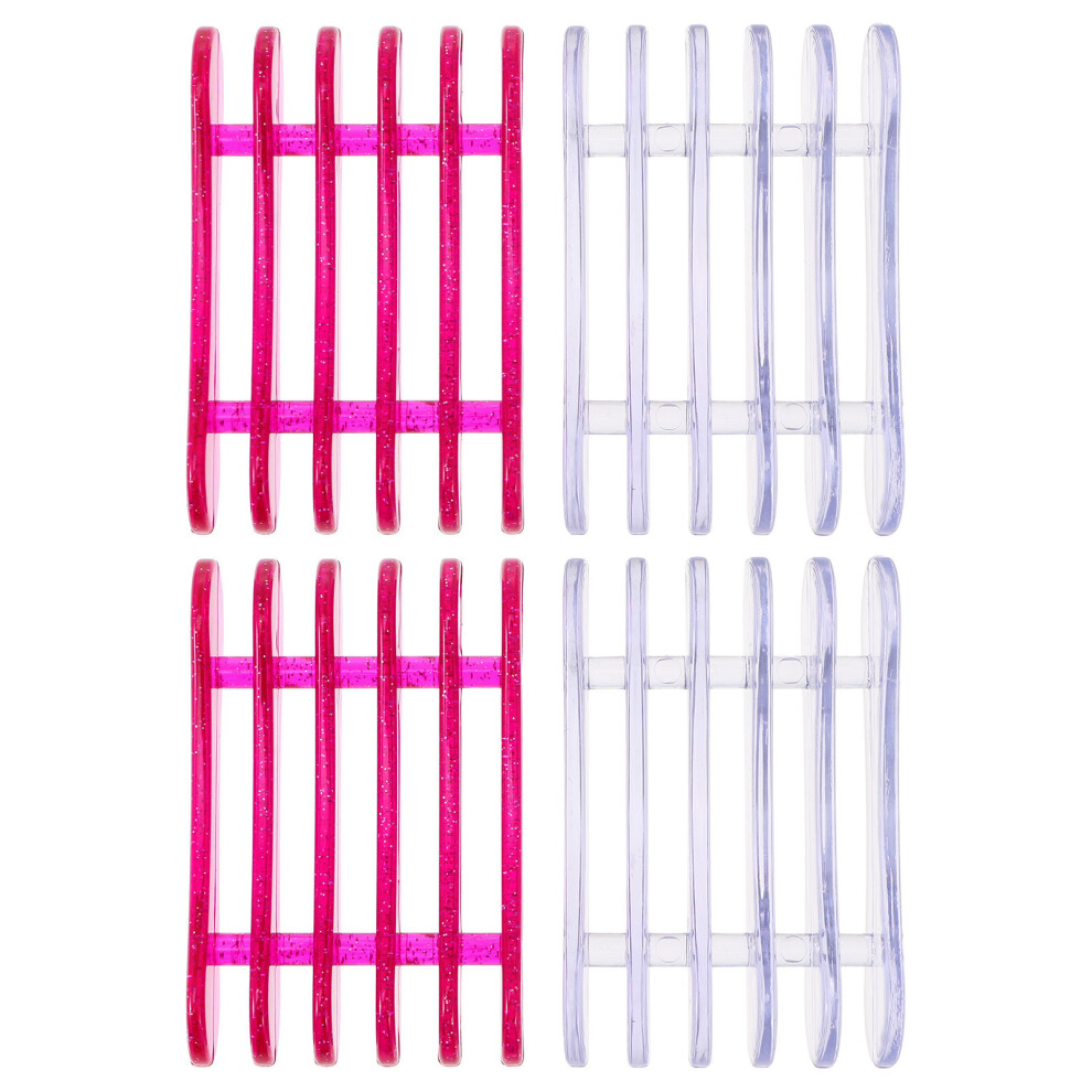 Ohphcall 20Pcs Manicure Tool Holder Assorted Colors Nail Art Pen Storage Stand