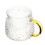 4Sets Clear Glass Tea Cup with Handle for Hot Drinks and Office Coffee 10