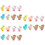 3Sets Assorted Color Wind Up Animal Toys Chick Rabbit Educational Gift 9