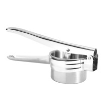 2Pcs Manual Fruit Squeezer Silver Handheld Juicer for Kitchen Use