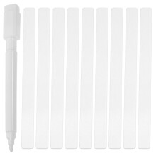 192Pcs Portable White Acrylic Plant Name Tags for Garden and Nursery