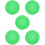 5Pcs Soft Silicone Record Player Mats Green Anti-Static Turntable Pads 8