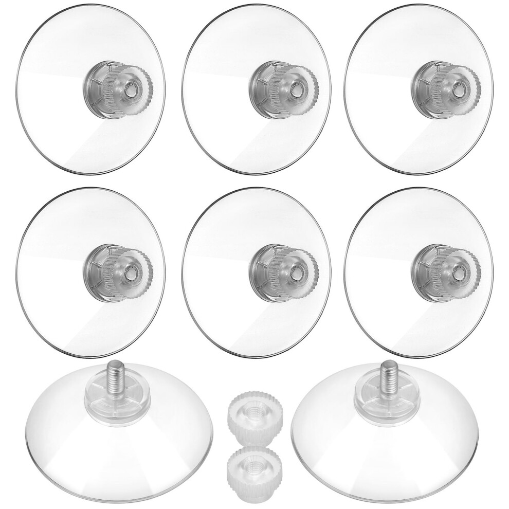 16Pcs Transparent Suction Cup Hooks Multi-Use Household Vacuum Hangers 353813257841