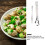 6Pcs Stackable Stainless Steel Escargot Fork and Tong Set for Kitchen 4