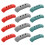 48Pcs Premium Silicone Pot Handle Grip Sleeves Non-Slip Kitchen Covers 1
