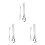 6Pcs Stackable Stainless Steel Escargot Fork and Tong Set for Kitchen 8