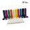 40Pcs Refillable Tubes Assorted Color for Essential Oils 8