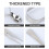 6Pcs Stackable Stainless Steel Escargot Fork and Tong Set for Kitchen 6