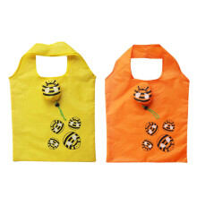 6Pcs Reusable Foldable Shopping Bags Storage Tote with Cute