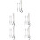 5Sets Practical Stainless Steel Escargot Snail Tong Fork Set Silver 8
