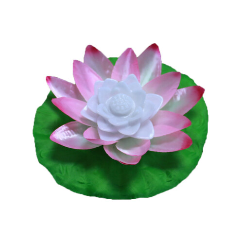 18Pcs Multicolor LED Lotus Flower Pool Lights Waterproof Decor