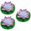 18Pcs Multicolor LED Lotus Flower Pool Lights Waterproof Decor 7