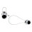 2Pcs Silver Combination Lock with Long Cable for Luggage Security 9