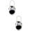 2Pcs Silver Combination Lock with Long Cable for Luggage Security 7