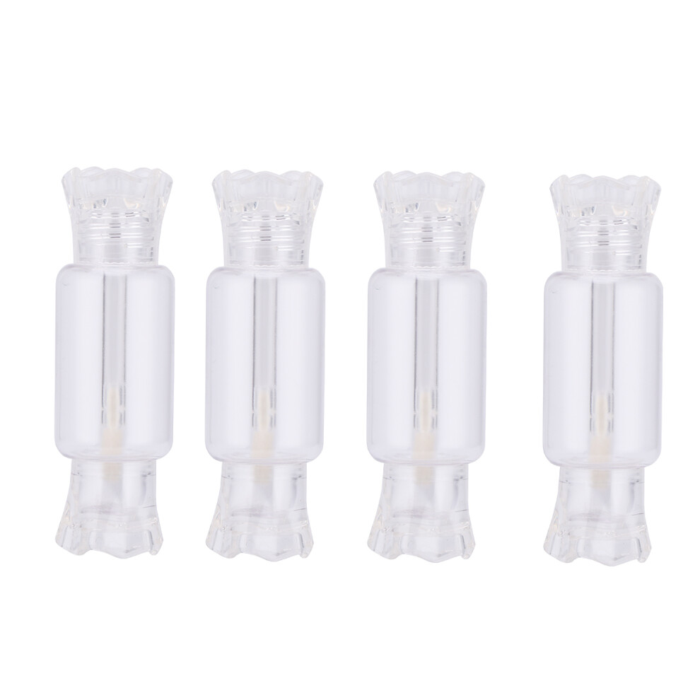 Ohphcall 36Pcs Clear Lip Gloss Tubes Durable Portable Lip Balm Containers