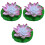 18Pcs Multicolor LED Lotus Flower Pool Lights Waterproof Decor 3