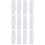 36Pcs Clear Lip Gloss Tubes Durable Portable Lip Balm Containers 6