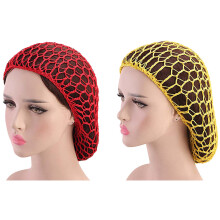 6Pcs Comfortable Long Sleeping Hat Hair Net Cap Hair Accessories