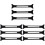 9Pcs Lightweight Black Flexible Mask Hook Extender for Hanging Use 2