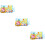 3Pcs Interactive Dog Sniffing Mats Assorted Color Felt Training Pads 9