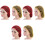 6Pcs Comfortable Long Sleeping Hat Hair Net Cap Hair Accessories 3