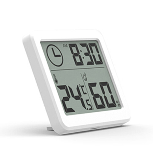 4Pcs Lightweight White Indoor Hygrometer for Home Use