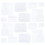 96Pcs Transparent Household Plastic Storage Boxes with Lids Multi-Use 1