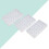6Pcs Transparent Nail Art Storage Box Plastic Adjustable Compartments 10