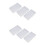 6Pcs Transparent Nail Art Storage Box Plastic Adjustable Compartments 5