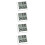 4Pcs Lightweight White Indoor Hygrometer for Home Use 8