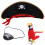 3Sets Stuffed Plush Pirate Parrot Model for Cosplay Party Decor 1
