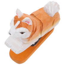 4Pcs Decorative Wooden Animal Staplers Fun Office Paper Stapler