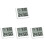 4Pcs Lightweight White Indoor Hygrometer for Home Use 2