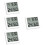 4Pcs Lightweight White Indoor Hygrometer for Home Use 7