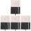 4Pcs Multi-Color Portable Phone Book PU Address Organizer for 4