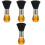4Pcs Multi Color Barber Shaving Brush Soft Bristles Duster for Men 5